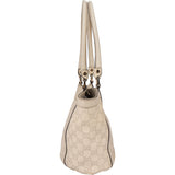 Gucci GG Leather Monogram Abbey Handbag