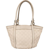 Gucci GG Leather Monogram Abbey Handbag