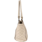 Gucci GG Leather Monogram Abbey Handbag