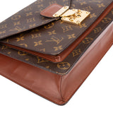Louis Vuitton Canvas Monogram Monceau Handbag