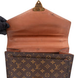 Louis Vuitton Canvas Monogram Monceau Handbag