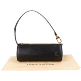 Louis Vuitton Noir Epi Leather Soufflot Handbag
