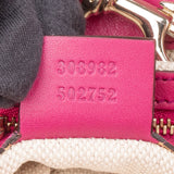 Gucci Pink Patent Leather GG Soho Shoulder Bag