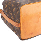 Louis Vuitton Canvas Monogram Sac Noe Petit Shoulder Bag