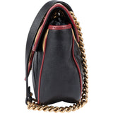 Gucci Tricolor Leather GG Marmont Crossbody Bag