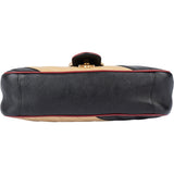 Gucci Tricolor Leather GG Marmont Crossbody Bag