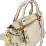 Miu Miu Classic Leather City Handbag