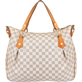 Louis Vuitton Damier Azur Monogram Evora MM Handbag
