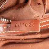 Louis Vuitton Leather Lockit MM Suhali Sienne Handbag