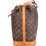 Louis Vuitton Canvas Monogram Sac Noe Grande Shoulder Bag