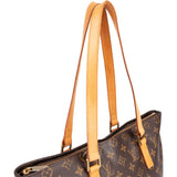 Louis Vuitton Canvas Monogram Cabas Mezzo Shoulder Bag