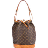 Louis Vuitton Canvas Monogram Sac Noe Grande Shoulder Bag