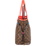 Louis Vuitton Canvas Monogram Limited Totem Neverfull MM Shopper Handbag