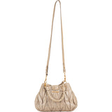 Miu Miu Quilted Leather City Handbag