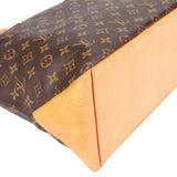 Louis Vuitton Canvas Monogram Cabas Mezzo Shoulder Bag