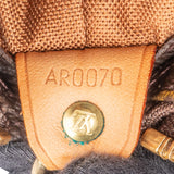 Louis Vuitton Canvas Monogram Cabas Mezzo Shoulder Bag