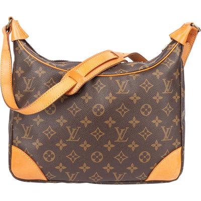 Louis Vuitton Canvas Monogram Boulogne Crossbody Bag