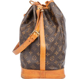 Louis Vuitton Canvas Monogram Sac Noe Grande Shoulder Bag