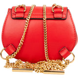 Chloé Red Leather Drew Micro Backpack