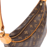 Louis Vuitton Canvas Monogram Boulogne Crossbody Bag