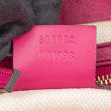 Gucci Pink Patent Leather GG Soho Crossbody Bag