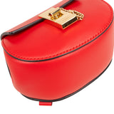 Chloé Red Leather Drew Micro Backpack