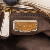 Miu Miu Classic Leather City Handbag