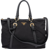 Prada Black Nylon City Handbag