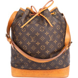 Louis Vuitton Canvas Monogram Sac Noe Grande Shoulder Bag