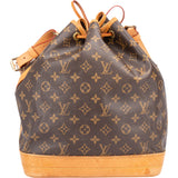 Louis Vuitton Canvas Monogram Sac Noe Grande Shoulder Bag