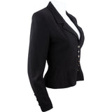 Chanel Black Wool Jacket (DE36 / FR38)