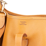 Hermès Camel Ardennes Evelyne GM Crossbody Bag