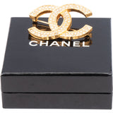 Chanel Crystal CC Coco Brooch