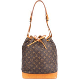 Louis Vuitton Canvas Monogram Sac Noe Grande Shoulder Bag