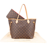 Louis Vuitton Canvas Monogram Neverfull MM Shopper Handbag