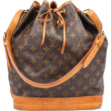 Louis Vuitton Canvas Monogram Sac Noe Grande Shoulder Bag