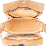 Gucci Classic Leather Turnlock Handbag