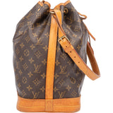 Louis Vuitton Canvas Monogram Sac Noe Grande Shoulder Bag