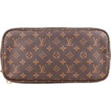 Louis Vuitton Canvas Monogram Neverfull MM Shopper Handbag