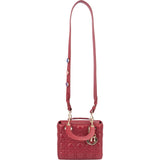 Christian Dior Quilted Leather ABC Lady Dior Handbag