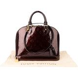 Louis Vuitton Vernis Monogram Alma PM Handbag