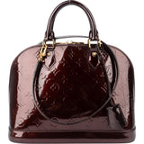 Louis Vuitton Vernis Monogram Alma PM Handbag