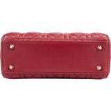 Christian Dior Quilted Leather ABC Lady Dior Handbag