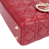 Christian Dior Quilted Leather ABC Lady Dior Handbag