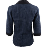 Chanel Spring Blue Tweed Jacket (D36 / FR38)