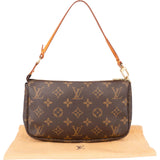 Louis Vuitton Canvas Monogram Pochette Accessoire Handbag