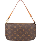 Louis Vuitton Canvas Monogram Pochette Accessoire Handbag