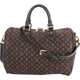 Louis Vuitton Mini Lin Denim Monogram Speedy 30 Bandouliere