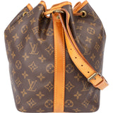 Louis Vuitton Canvas Monogram Sac Noe Petit Shoulder Bag