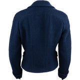 Chanel Bleu Tweed Jacket (D36 / FR38)